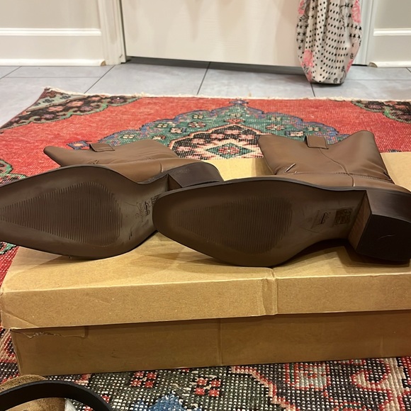 NIB Dakota Square Toe Leather Western Boots - Picture 10 of 11